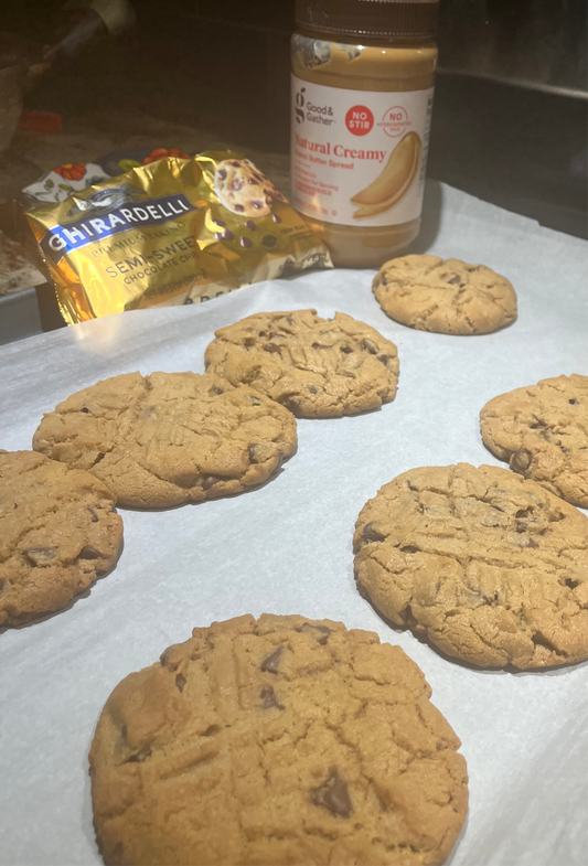 Peanut Butter Chocolate Chip (12 Count) Semi-Sweet Chocolate